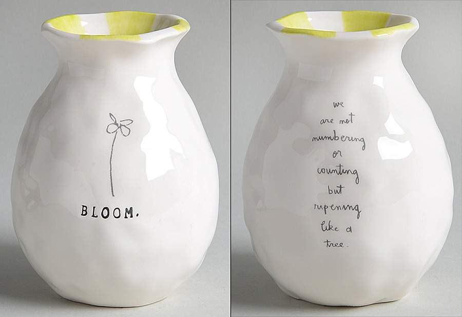 Rae Dunn Giftware 5" Bud Vase by Magenta-1