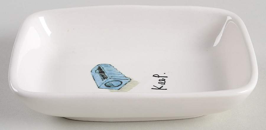 Rae Dunn Giftware Rectangular Dish by Magenta-1