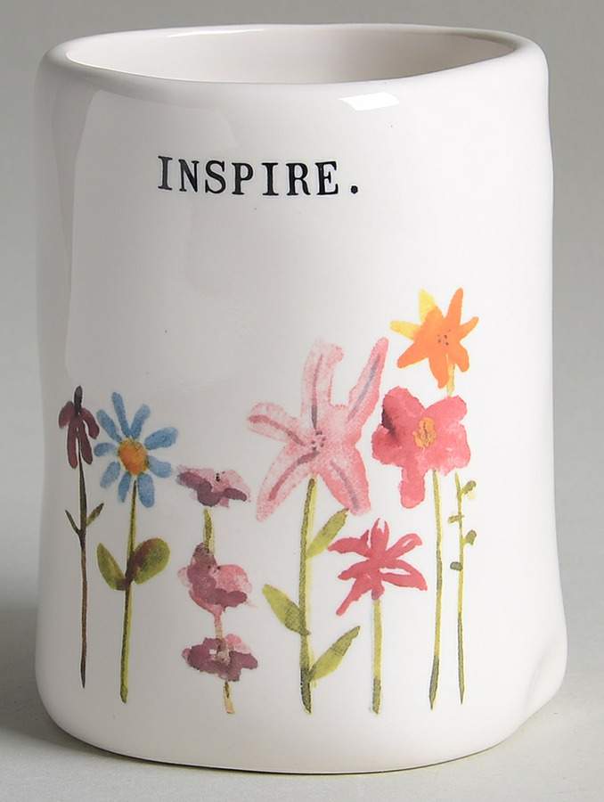 Bloom Flowers Pencil/Pen Holder/Cup by Magenta-1