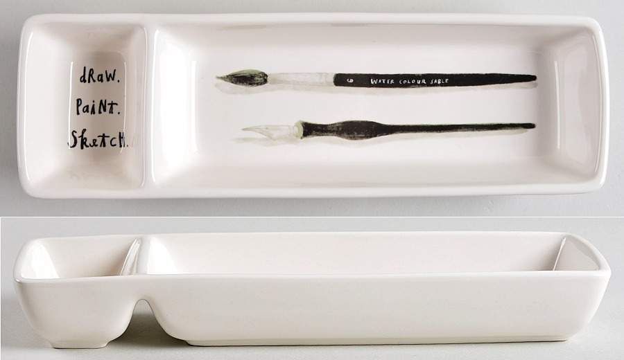 Rae Dunn Giftware Divided Desk Caddy (2 Part) by Magenta-1