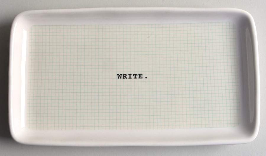 Rae Dunn Giftware 9" Rectangular Tray by Magenta-1