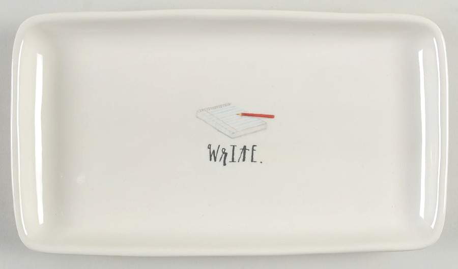 Rae Dunn Giftware 9" Rectangular Tray by Magenta-1