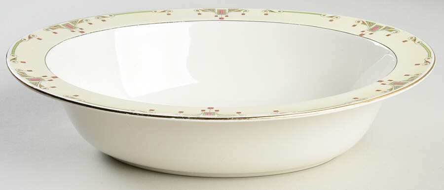 MEA454 10" Oval Vegetable Bowl by Alfred Meakin-1