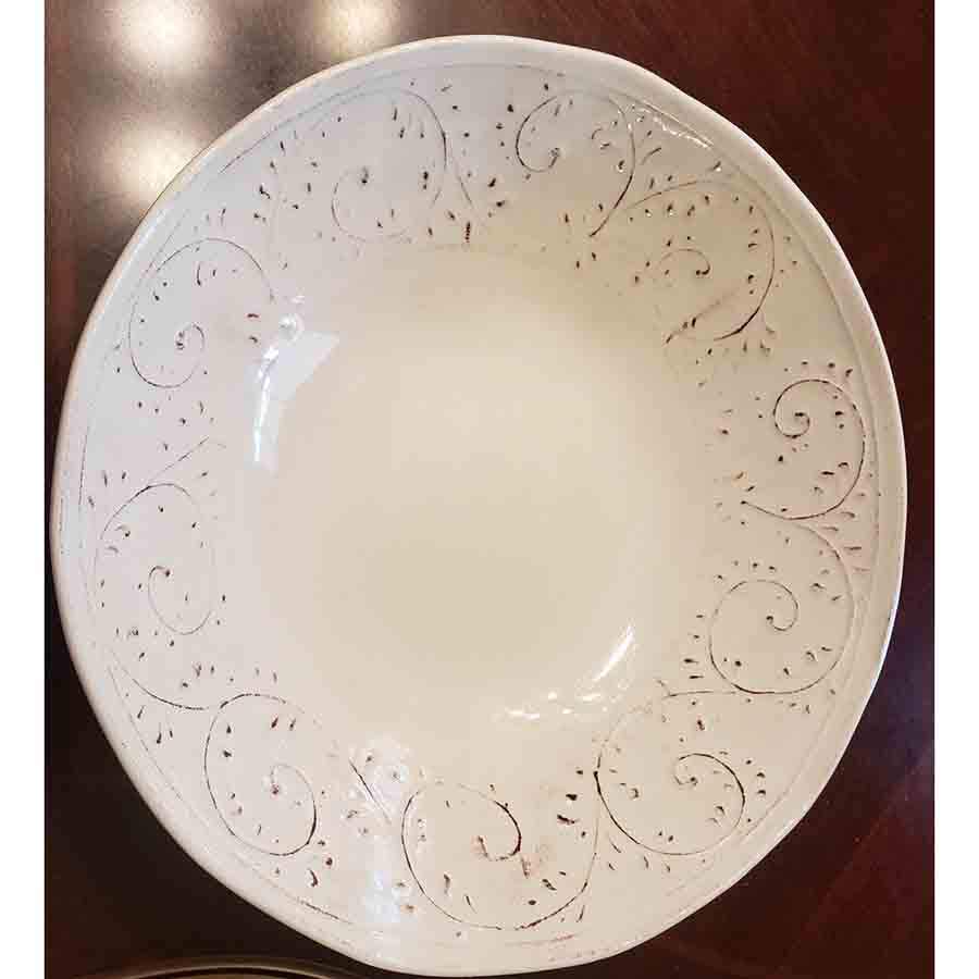 MLJ14 12" Round Serving Bowl by Maioliche Jessica-1