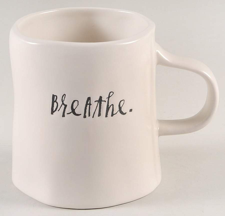 Stem Print Small Mug by Magenta-1