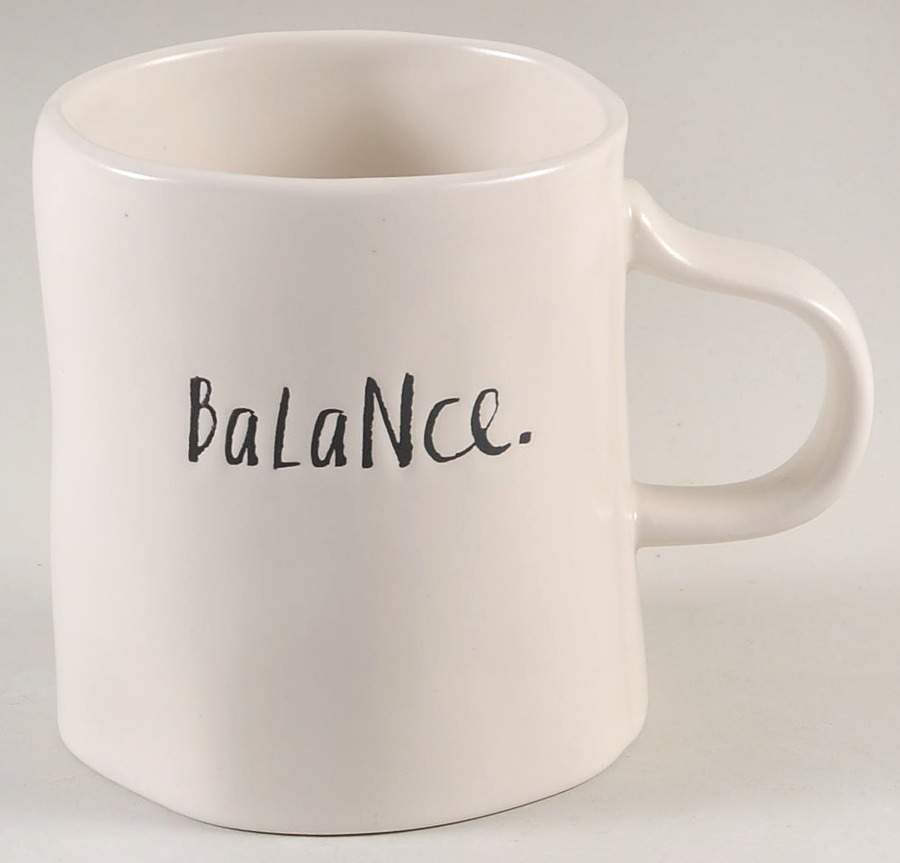 Stem Print Small Mug by Magenta-1