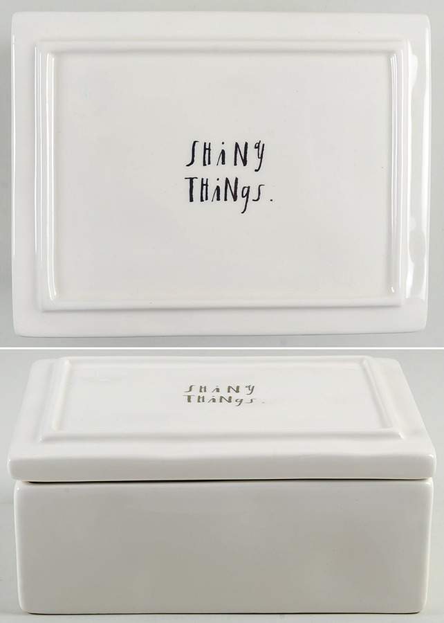 Stem Print Trinket Box with Lid by Magenta-1