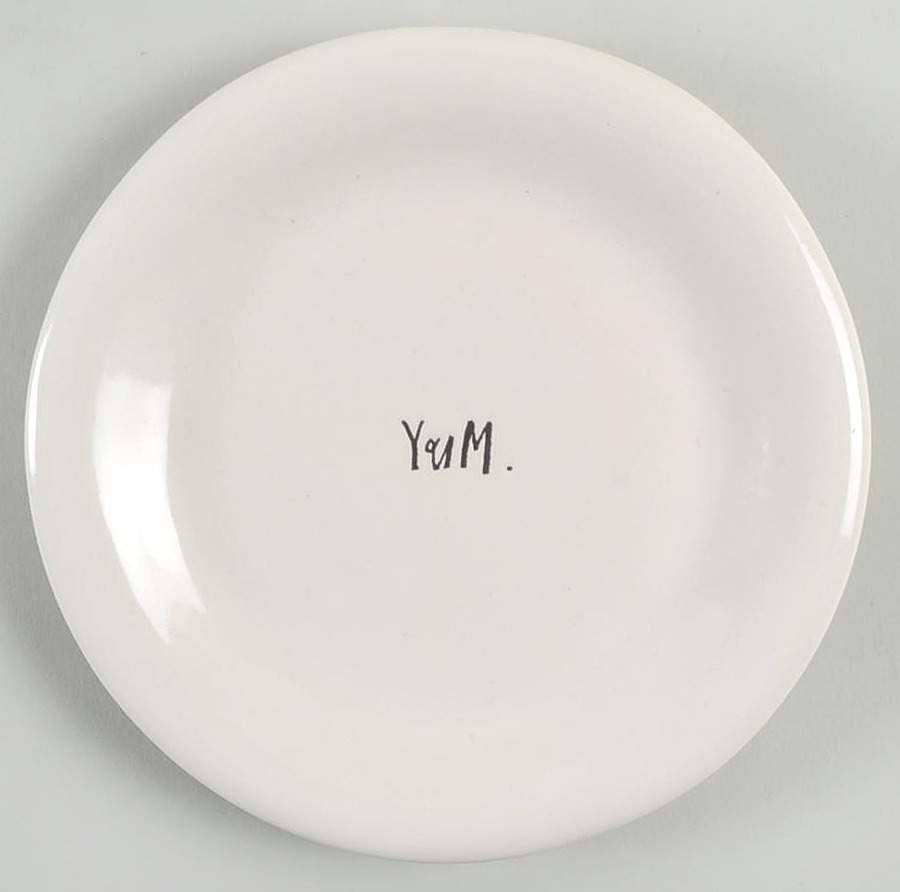 Stem Print Appetizer Plate by Magenta-1
