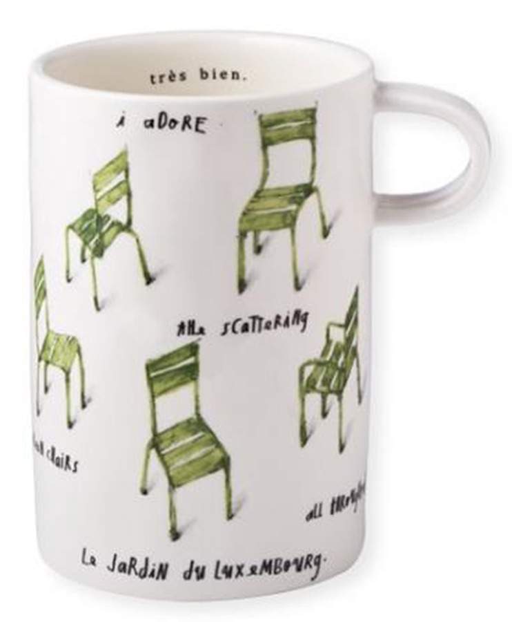 French Sketchbook Mug by Magenta-1