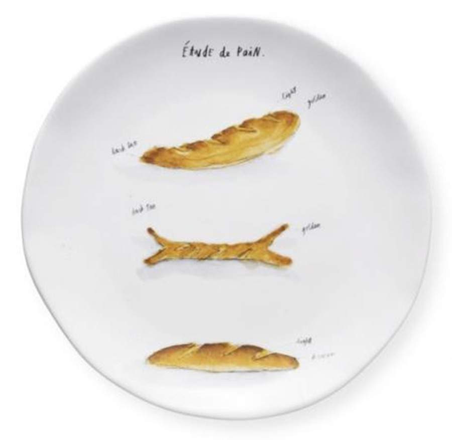 French Sketchbook Canape Plate by Magenta-1