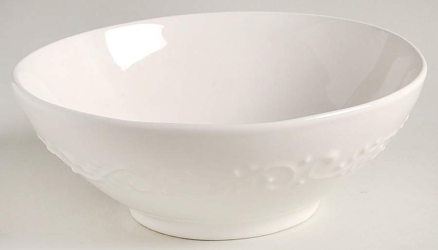 MLJ16 White 7" All Purpose Bowl by Maioliche Jessica-1