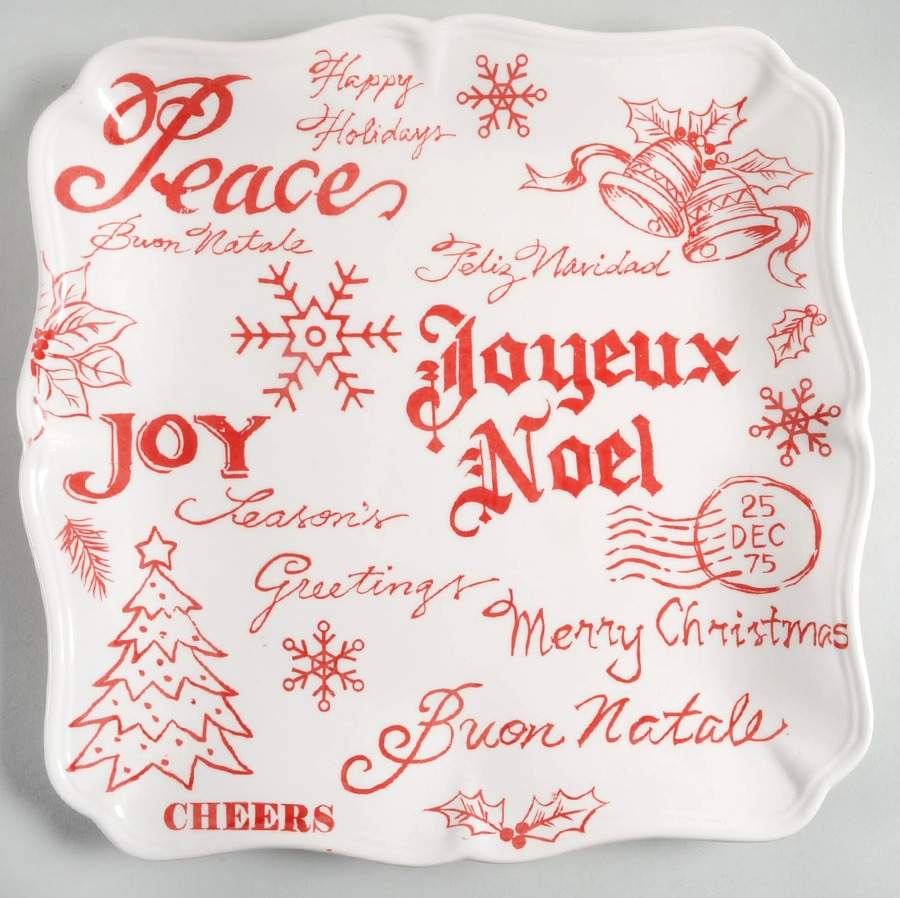 MXE14 Square Dinner Plate by Maxcera Corp-1