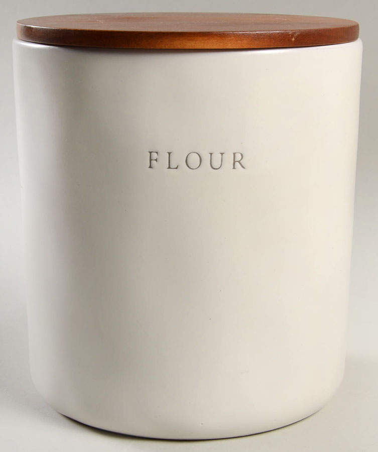 Hearth & Hand Flour Canister & Wood Lid by Magnolia-1