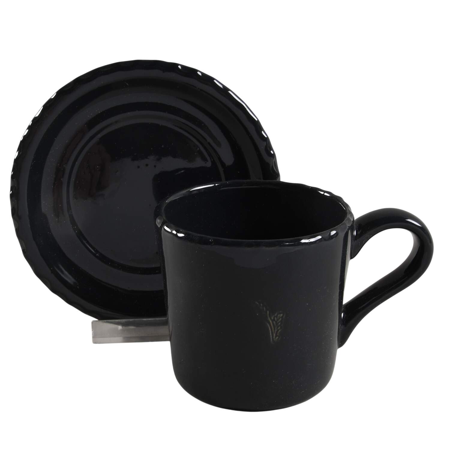 Hearth & Hand Flat Cup & Saucer Set by Magnolia-1