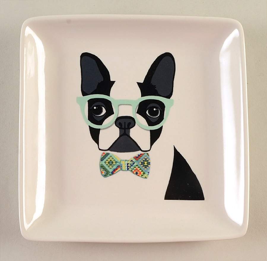 M2G19 Square Canape Plate by Magenta-1