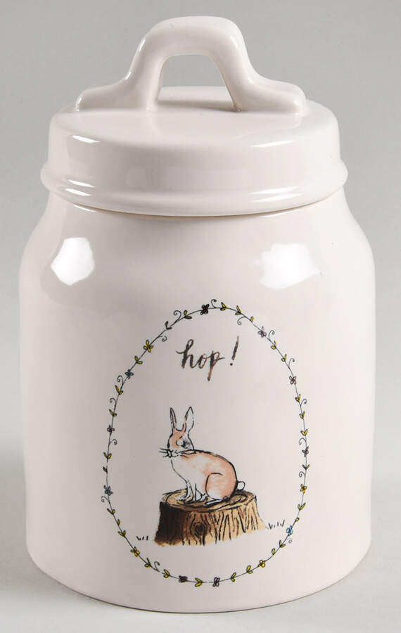 Rae Dunn Holiday Medium Canister & Lid by Magenta-1