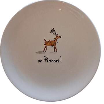 Rae Dunn Holiday Appetizer Plate by Magenta-1