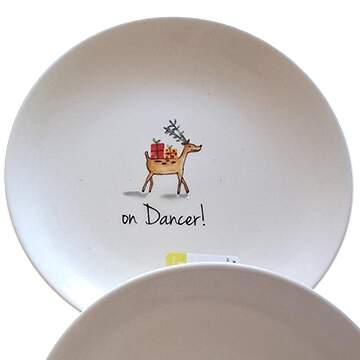 Rae Dunn Holiday Appetizer Plate by Magenta-1