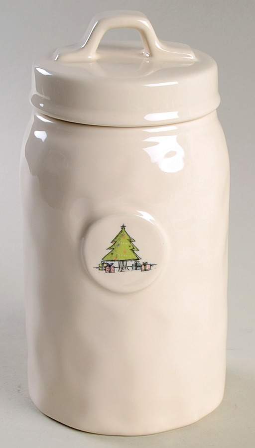 Rae Dunn Holiday Small Canister & Lid by Magenta-1