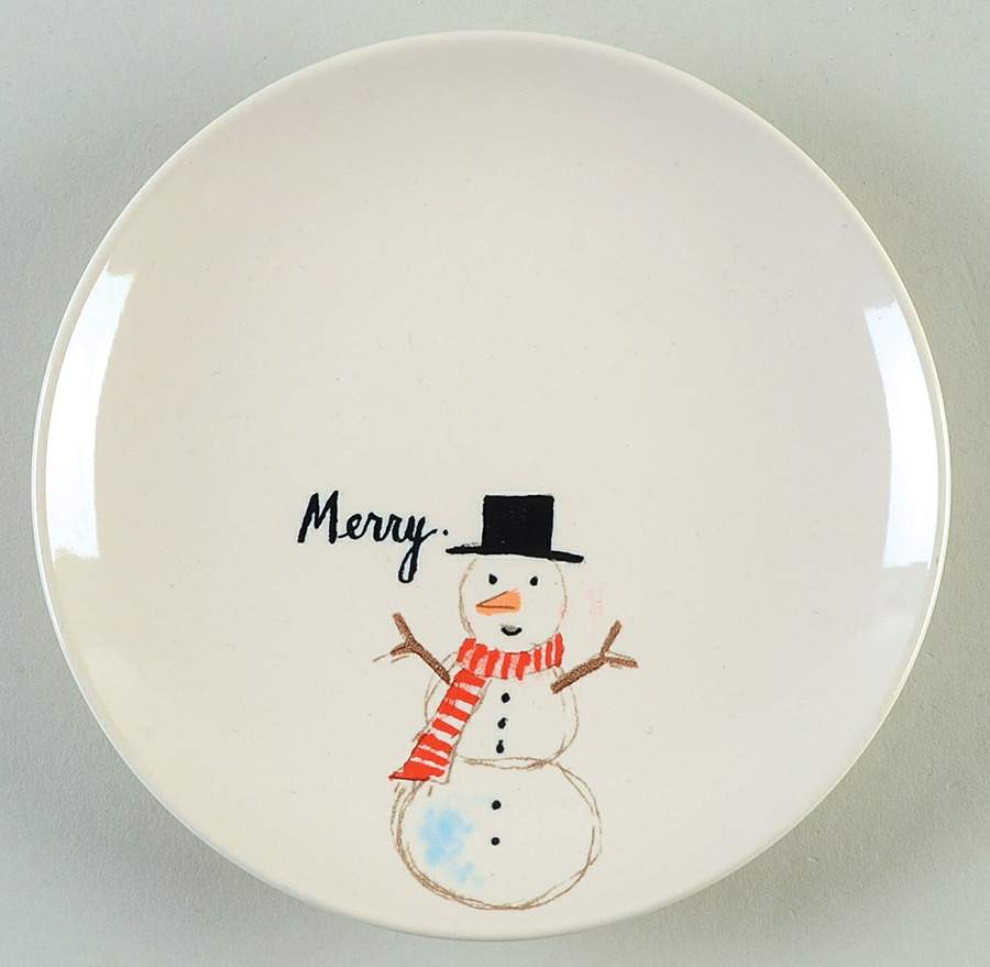 Rae Dunn Holiday Appetizer Plate by Magenta-1