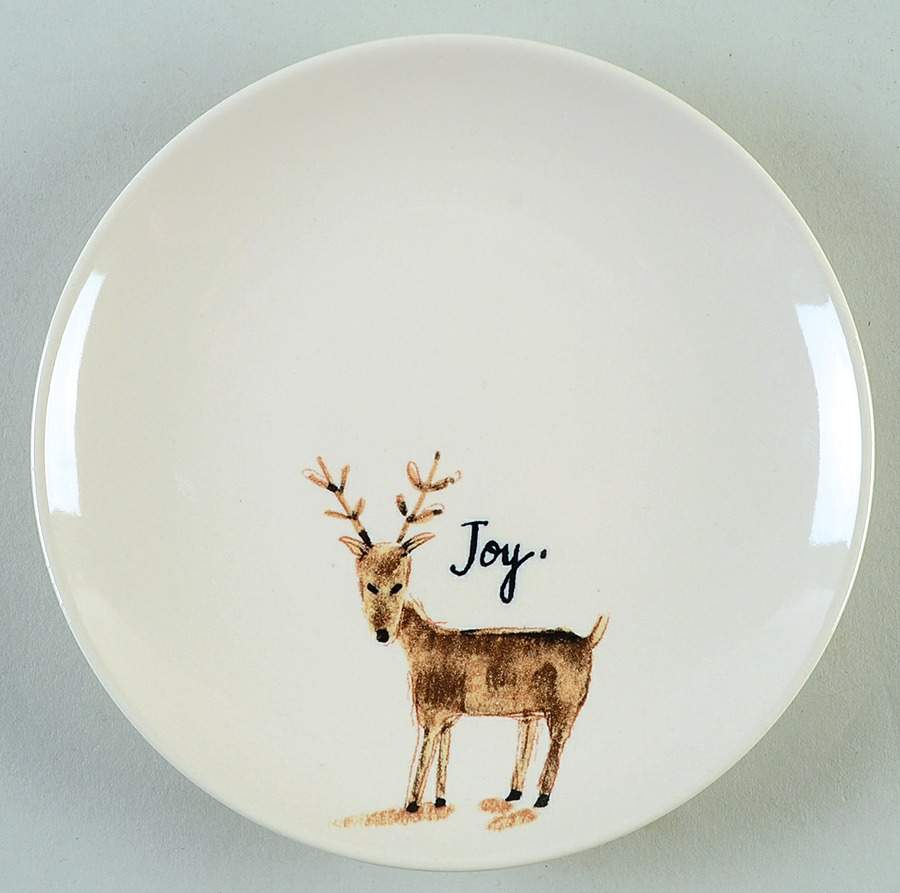 Rae Dunn Holiday Appetizer Plate by Magenta-1