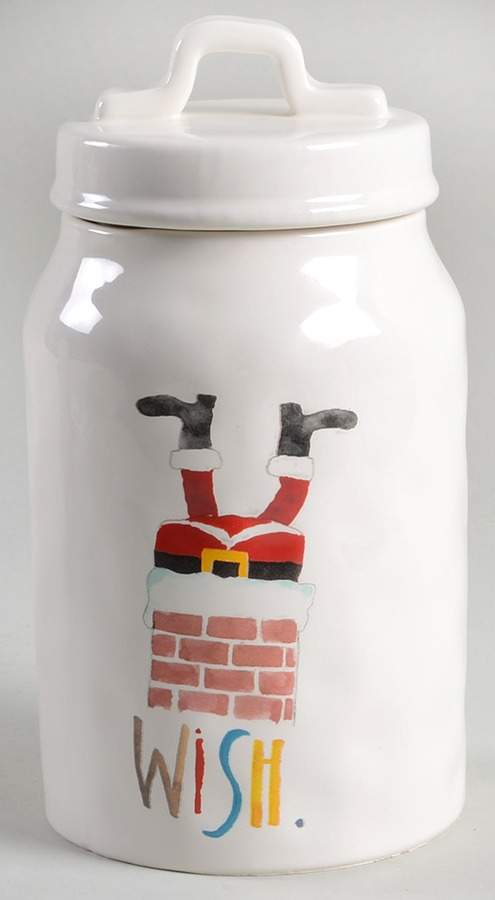 Rae Dunn Holiday Small Canister & Lid by Magenta-1