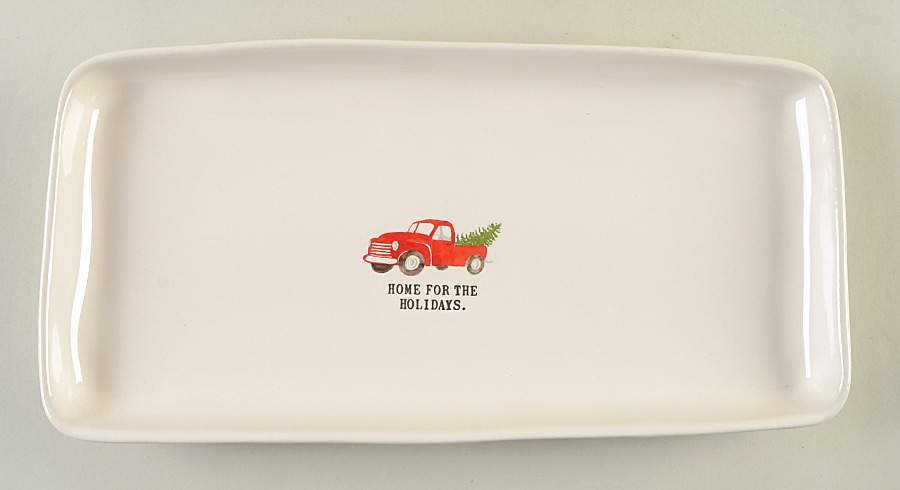 Home for the Holidays 14" Rectangular Serving Platter by Magenta-1