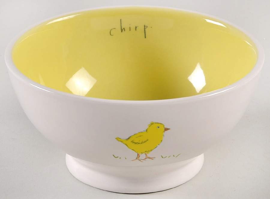 Happy Easter (Chirp, Crunch, Hop, Hunt) 5" All Purpose Bowl by Magenta-1