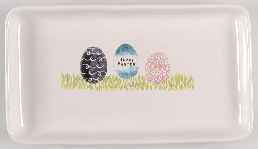 Rae Dunn Holiday 9" Rectangular Tray by Magenta-1