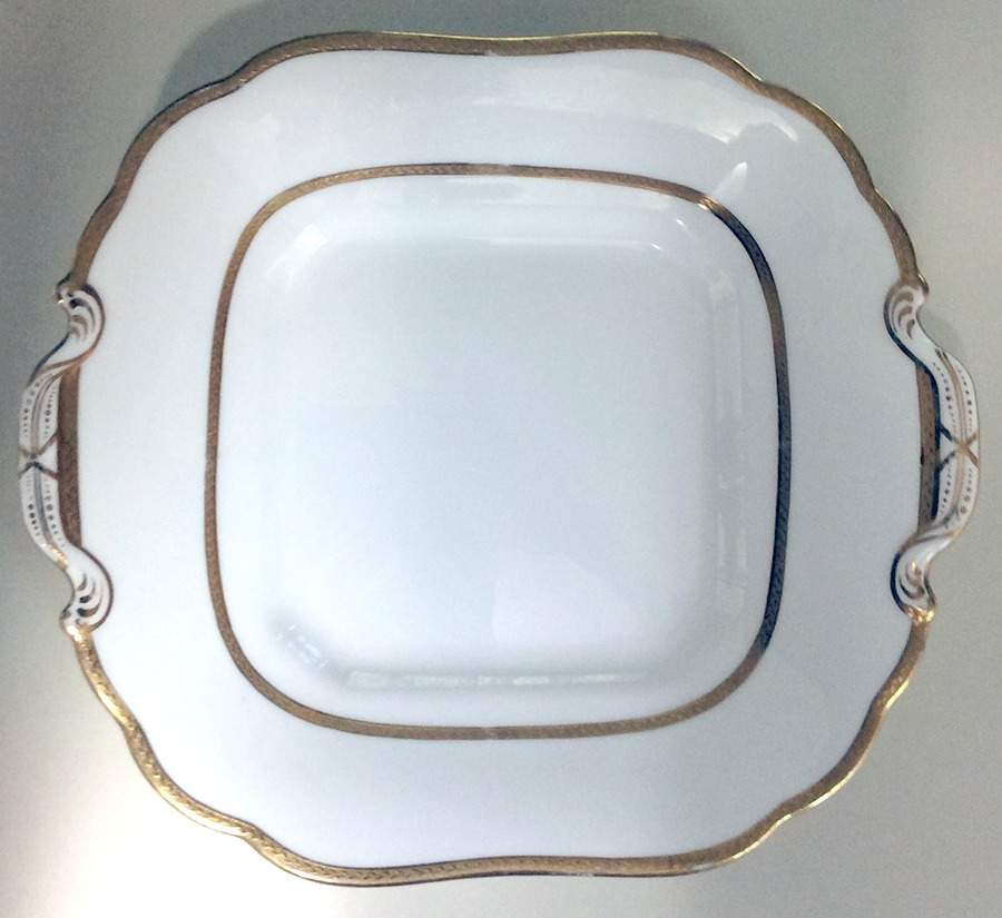 G8421 Square Handled Cake Plate by Minton-1