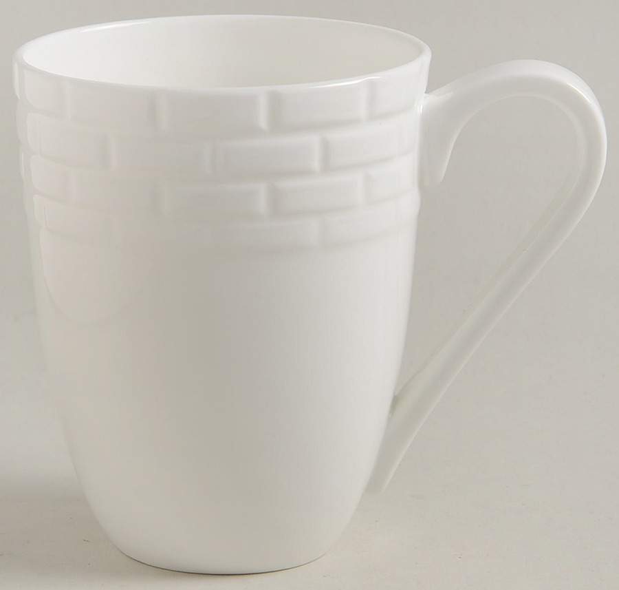 Palazzo (Embossed White) Mug by Mikasa-1