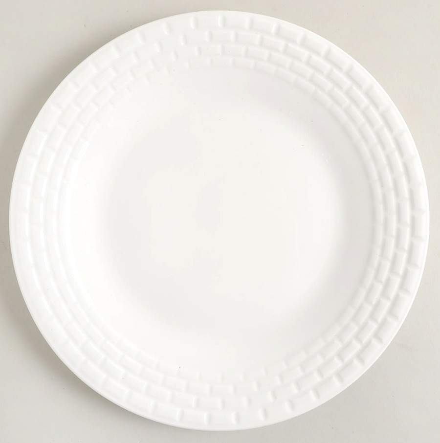 Palazzo (Embossed White) Dinner Plate by Mikasa-1