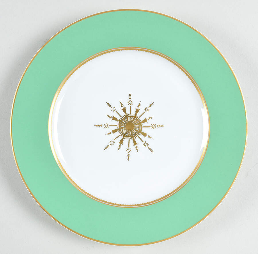 Antique Star Salad Plate by Martha Stewart-1