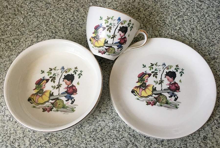 MEA461 Child's Plate by Alfred Meakin-1