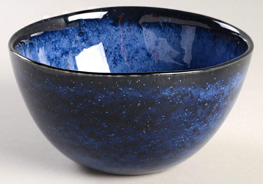 Shea Blue Soup/Cereal Bowl by Mikasa-1