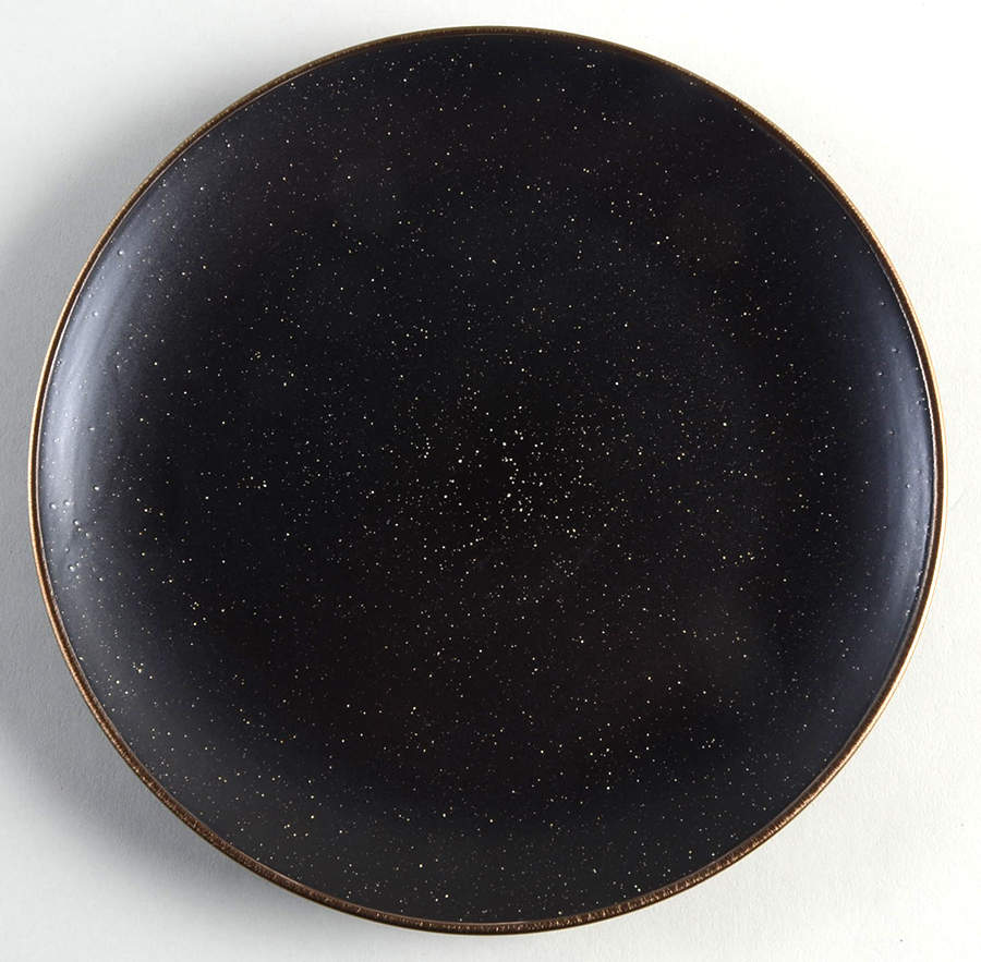 Juliana Black Salad Plate by Mikasa-1