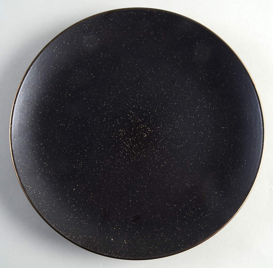 Juliana Black Dinner Plate by Mikasa-1