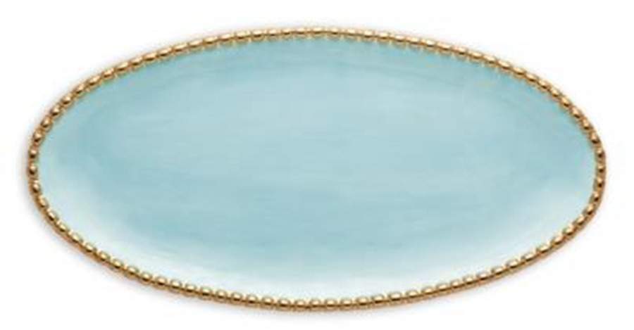 Studded 16" Oval Serving Platter by Magenta-1