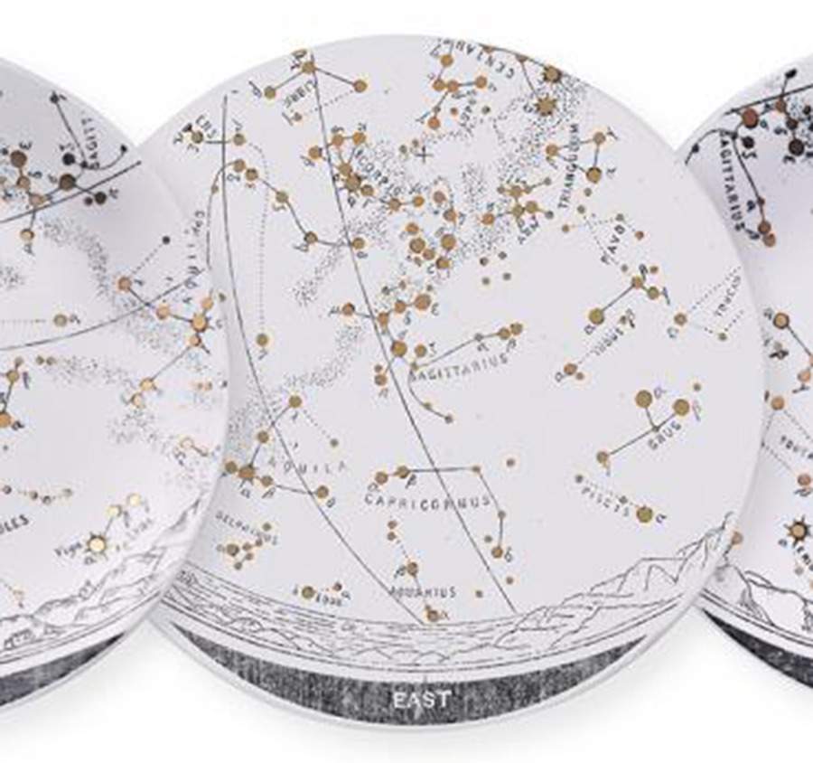 Constellations Salad/Dessert Plate by Magenta-1