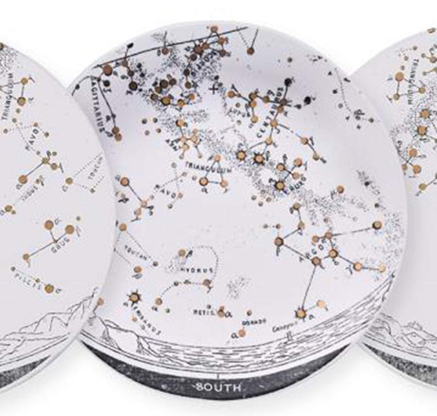 Constellations Salad/Dessert Plate by Magenta-1