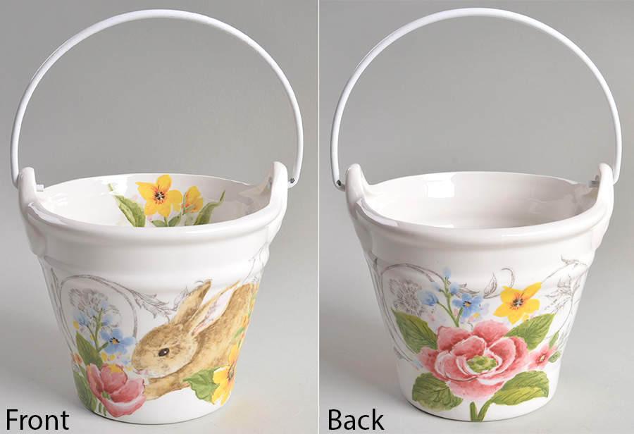 MXE19 4" Handled Basket by Maxcera Corp-1