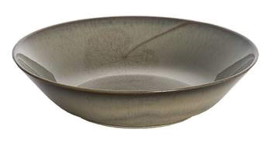 Leaf Agate (Tan) 10" Individual Pasta Bowl by Mottahedeh-1