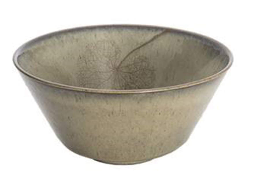 Leaf Agate (Tan) Coupe Cereal Bowl by Mottahedeh-1