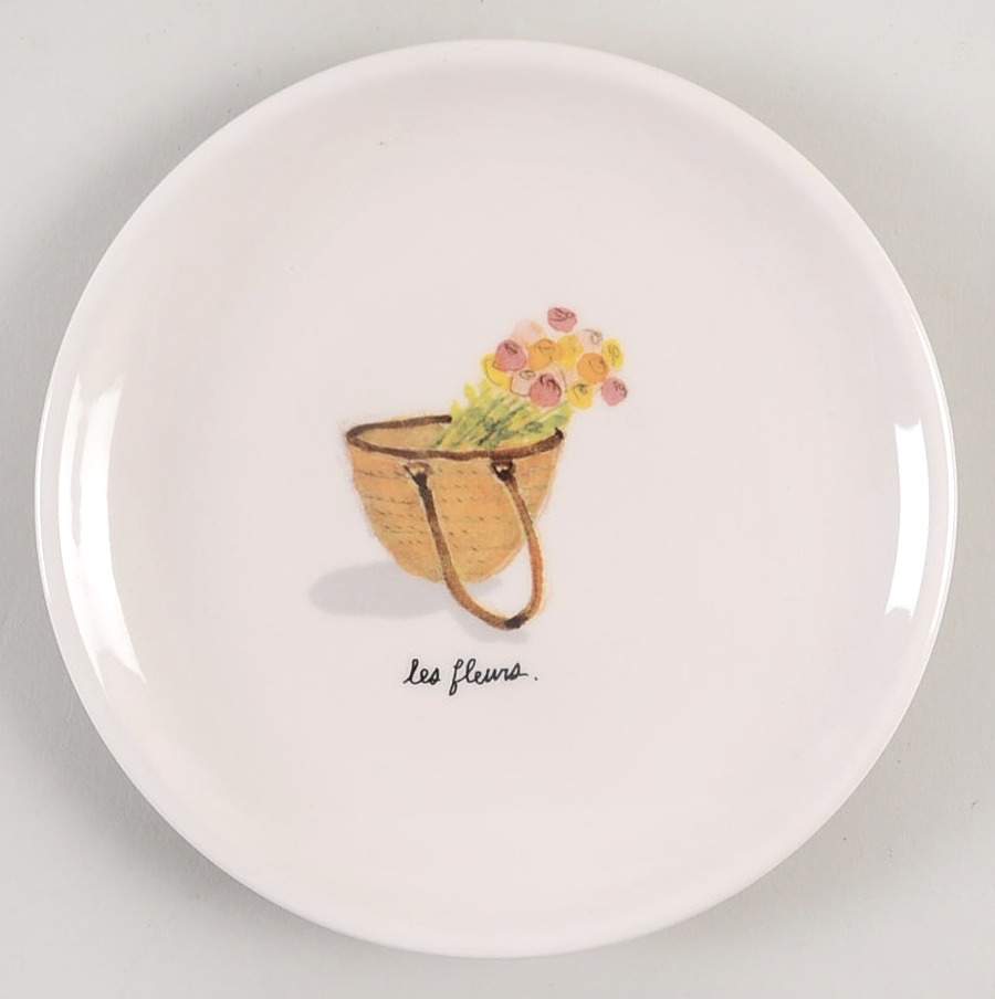 French Baskets Appetizer Plate by Magenta-1