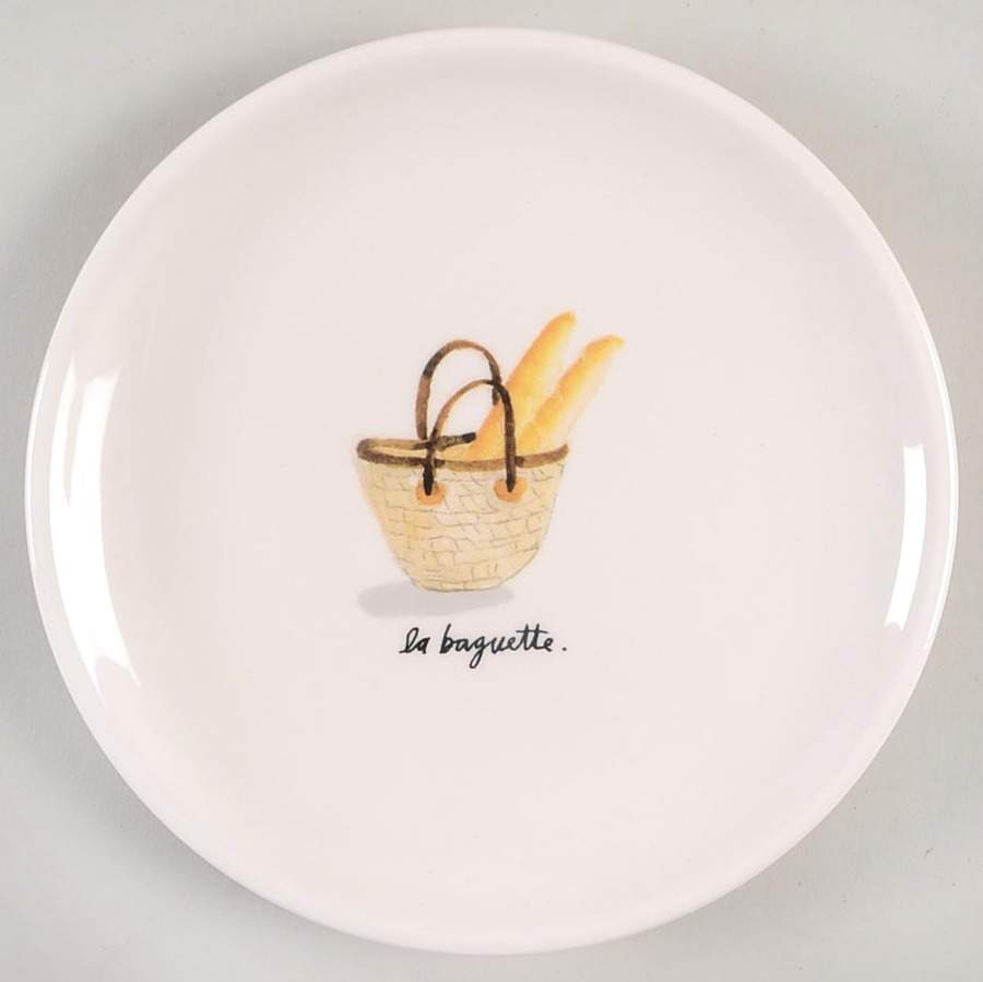 French Baskets Appetizer Plate by Magenta-1