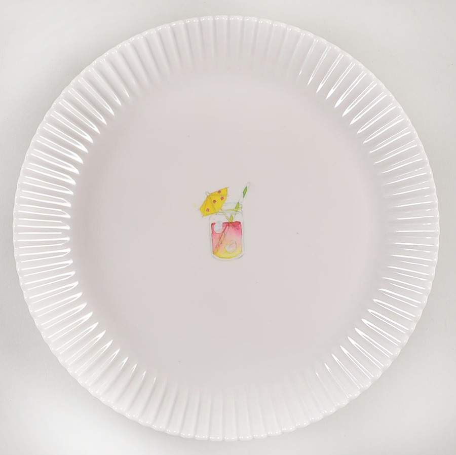 Summer Party Salad Plate by Magenta-1