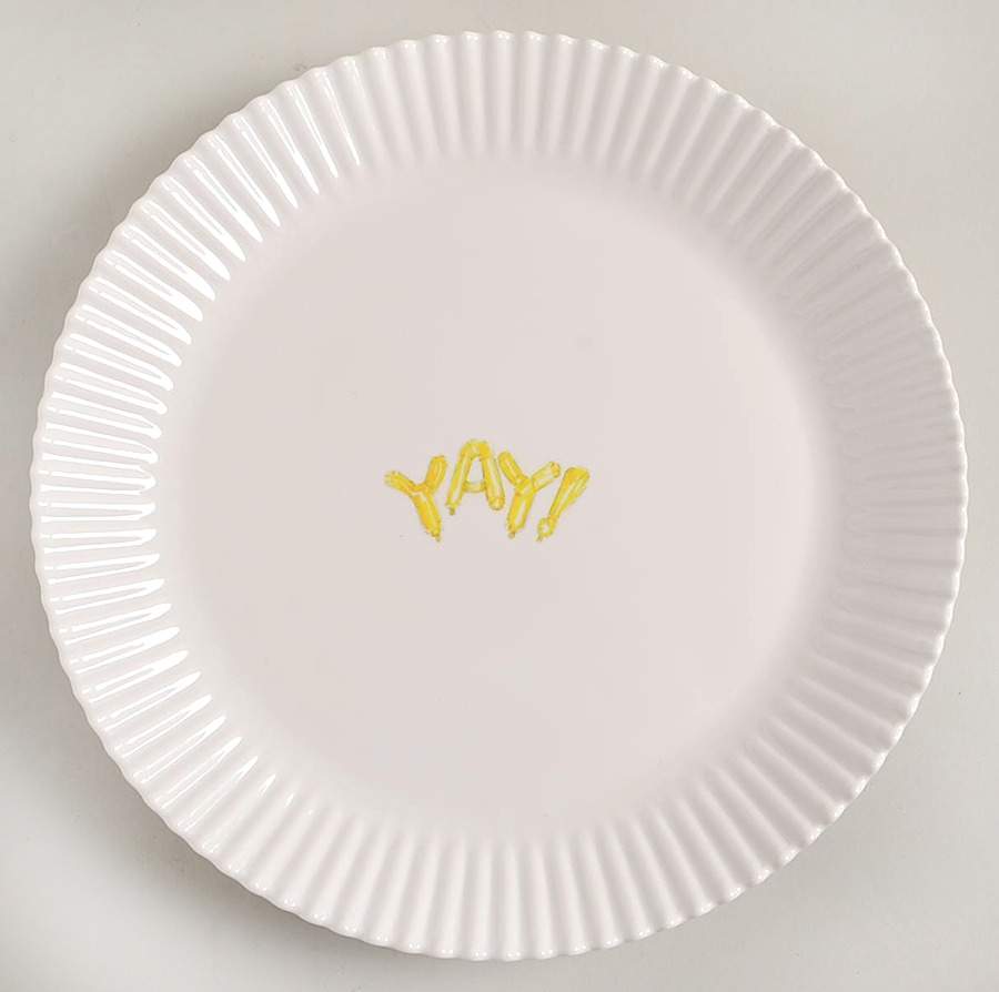 Summer Party Dinner Plate by Magenta-1