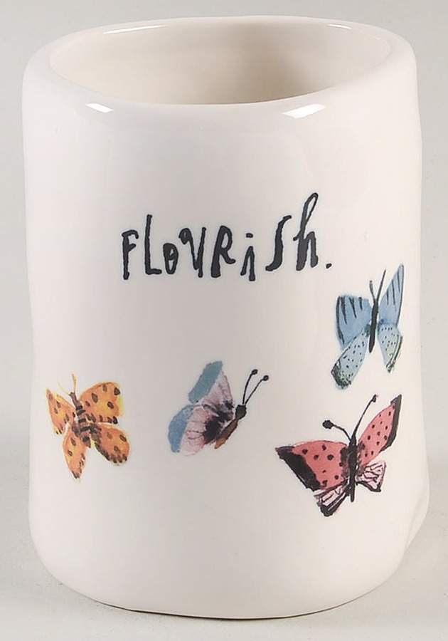 Bloom Flowers Pencil/Pen Holder/Cup by Magenta-1