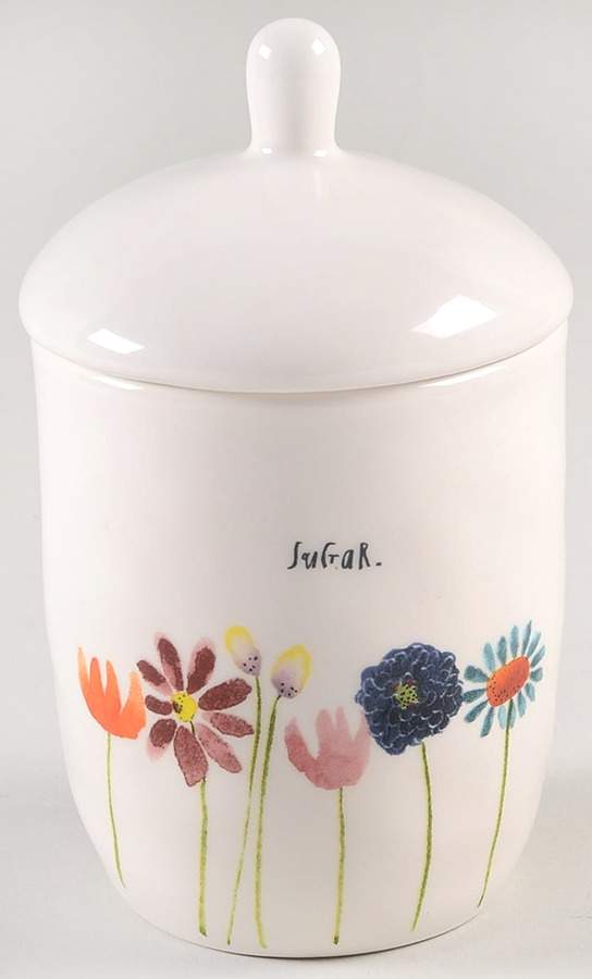 Bloom Flowers Sugar Bowl & Lid by Magenta-1