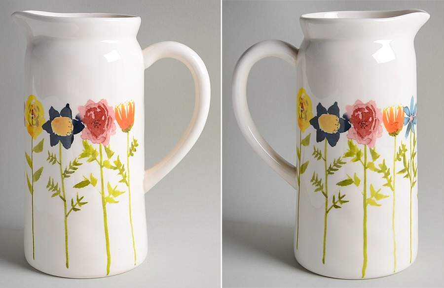 Bloom Flowers 52 Oz Pitcher by Magenta-1